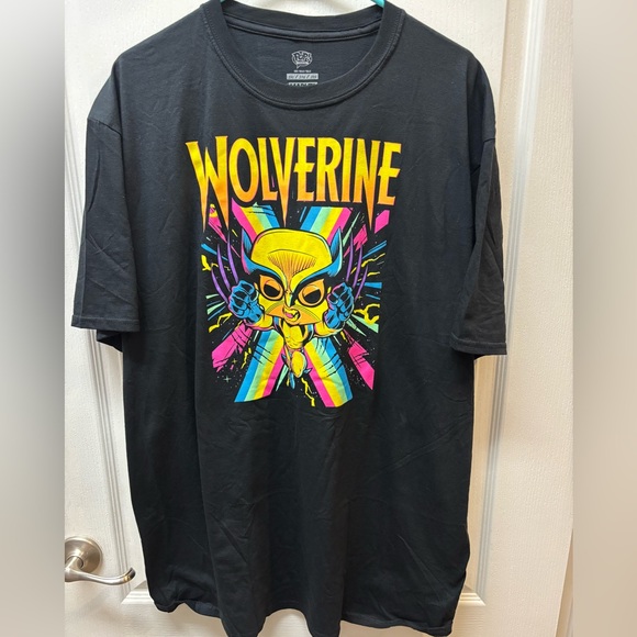 Funko Other - NWOT Men’s Funko Wolverine Colorful Shirt Size 2XL